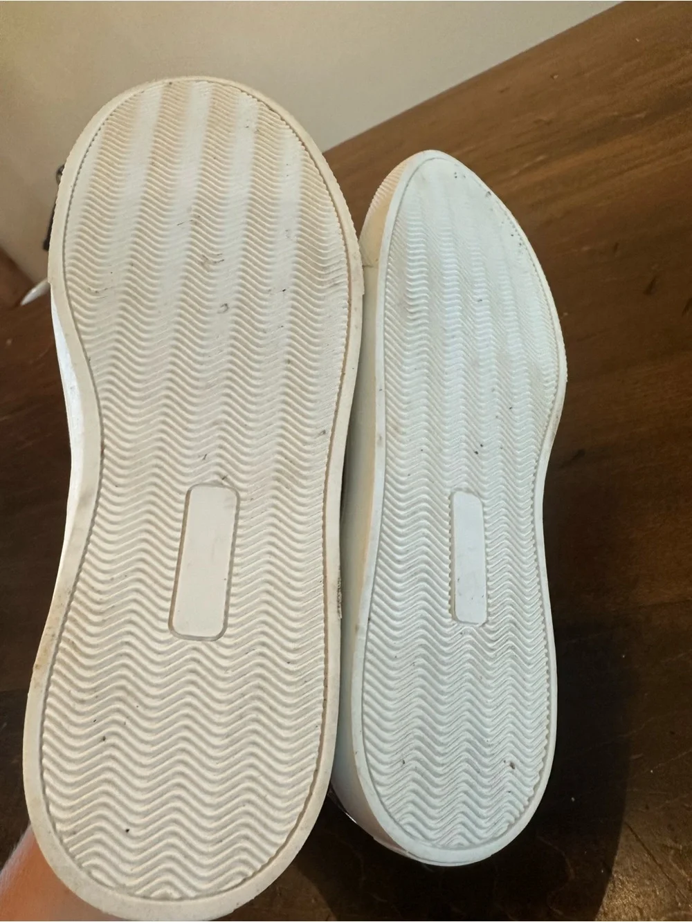 Girls Grey Suede and Glitter Slip-On Sneakers